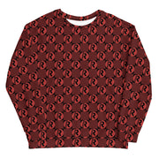 UNISEX RAWKUS ALLOVER PRINT SWEATSHIRT