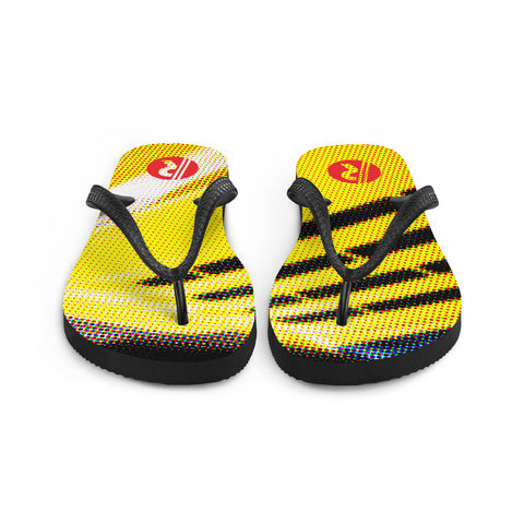 Condor Yellow Automotive Flip-Flops