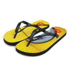 Condor Yellow Automotive Flip-Flops
