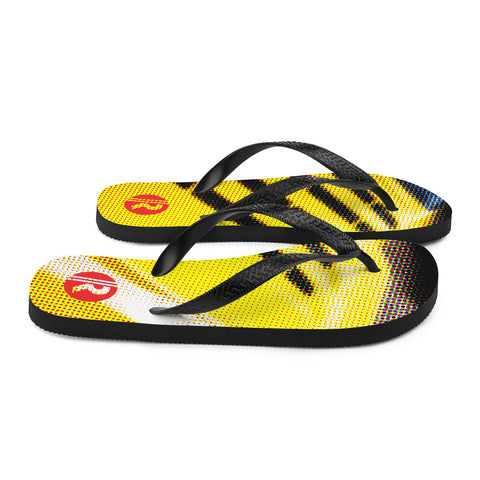 Condor Yellow Automotive Flip-Flops