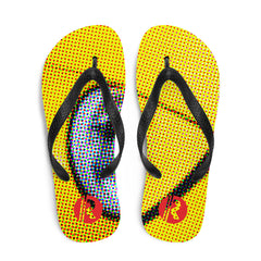 Condor Yellow Automotive Flip-Flops