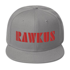 Rawkus 3D Embroidered  Snapback Hat