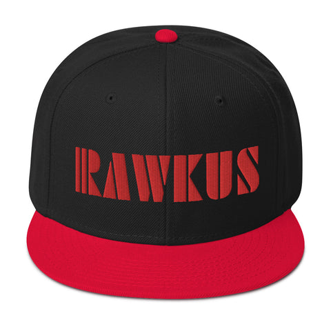 Rawkus 3D Embroidered  Snapback Hat