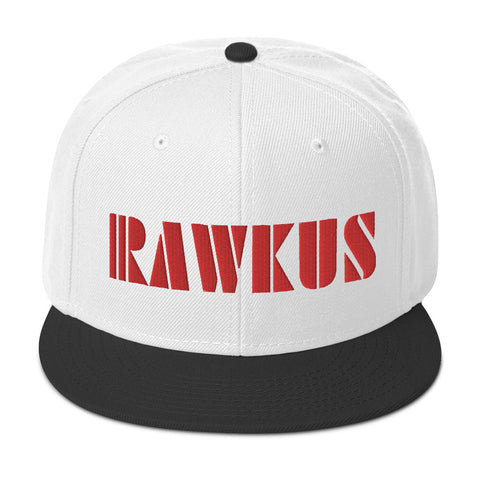 Rawkus 3D Embroidered  Snapback Hat