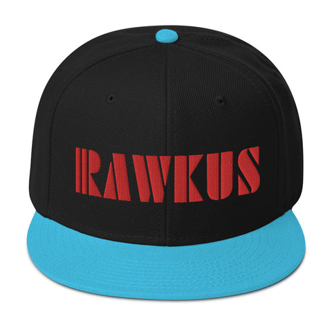 Rawkus 3D Embroidered  Snapback Hat