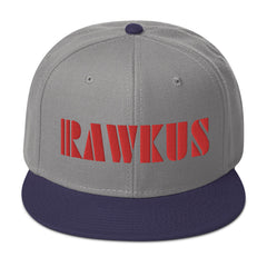 Rawkus 3D Embroidered  Snapback Hat