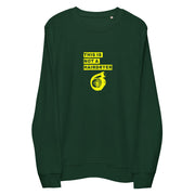 TURBO UNISEX ORGANIC SWEATSHIRT [ THE YELLOW ]