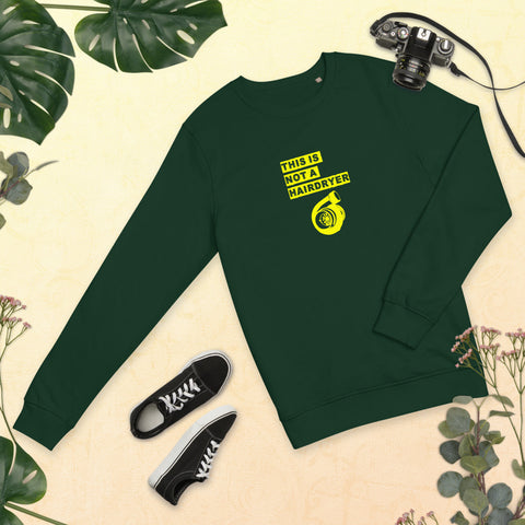 TURBO UNISEX ORGANIC SWEATSHIRT [ THE YELLOW ]
