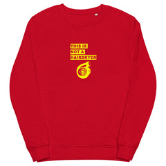 TURBO UNISEX ORGANIC SWEATSHIRT [ THE YELLOW ]