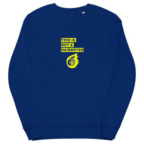 TURBO UNISEX ORGANIC SWEATSHIRT [ THE YELLOW ]